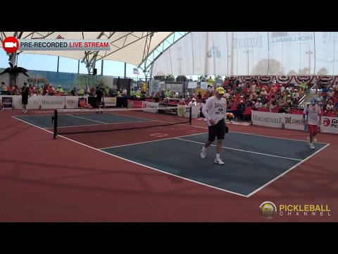 Pre-Recorded Live: Senior Men's Doubles PRO BRONZE - Minto US Open Pickleball Championships 2017