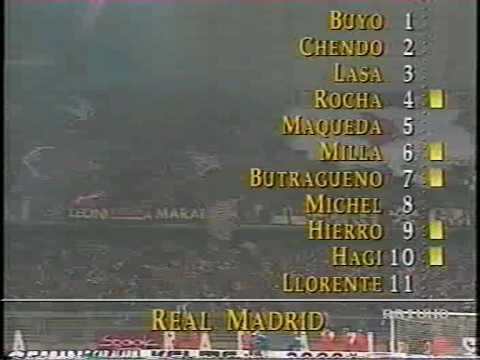 Torino-Real Madrid Semifinale Coppa Uefa 1992-B.Pizzul formazioni in un "Delle Alpi" da brividi