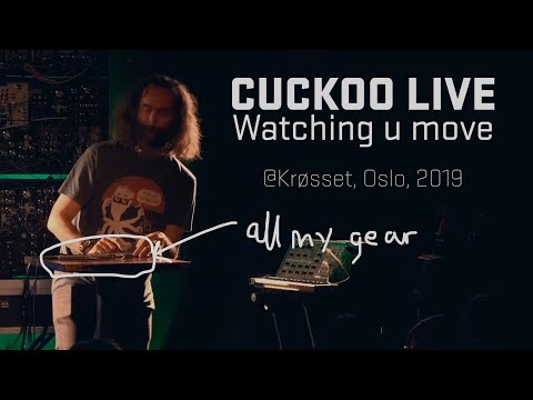 Cuckoo Live - Watching U Move - performed on 2 x OP-Z