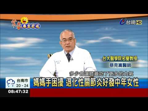 過度使用 老化、退化性關節炎預防治療