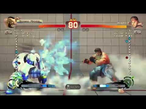 USF4 ONLINE RANKED Martij9 (Zangief) VS CCG AIR (Ryu)