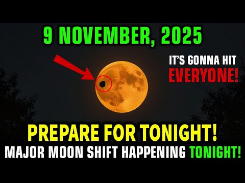 November 9, 2025 — 7 Miracles the Supermoon Will Start Tonight! Everything Is About To Change
