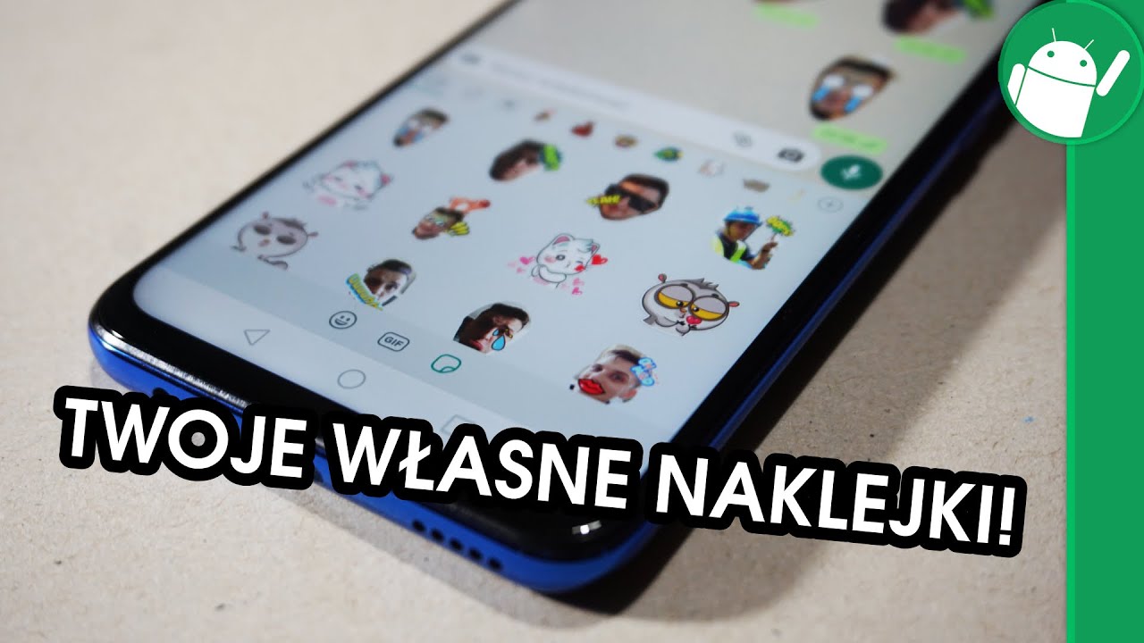Jak zrobić własne naklejki do Whatsappa i Messengera! 😉