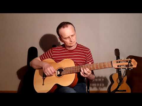 Романс без слов. Russian seven-string guitar Doff RGC