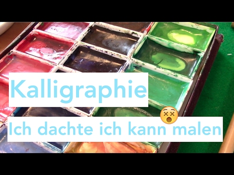 Work and Travel Japan - Japanische Kalligraphie - Ein Versuch