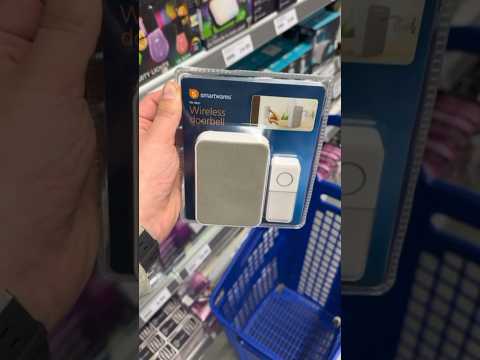 I'm testing a wireless doorbell 🏠 #test #review #doorbell #store #action #home #shorts