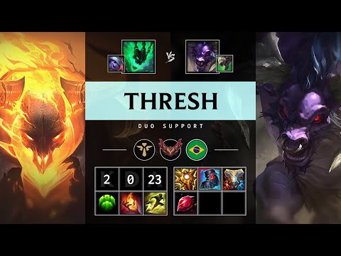 Thresh Support vs Alistar - BR Grandmaster Patch 25.13
