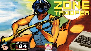 ZONE TROOPER – Commodore 64 (1988) | Gamebusters’ Sci-Fi Action Adventure