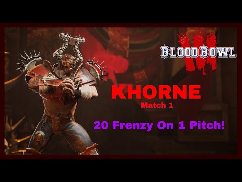 Khorne! New Season Ladder Team - Progression (Match 1)