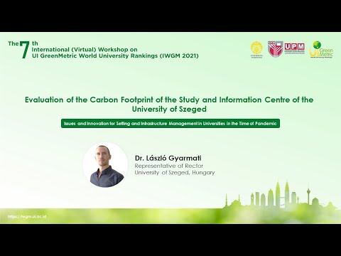 Dr. László Gyarmati, Representative of Rector, University of Szeged, Hungary