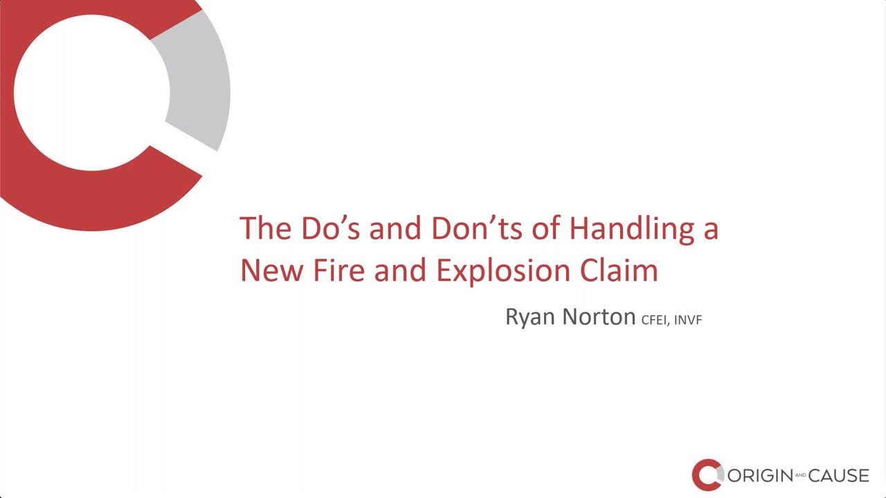 Breaking Down the Code  Applying the Building and Fire Code to Claims