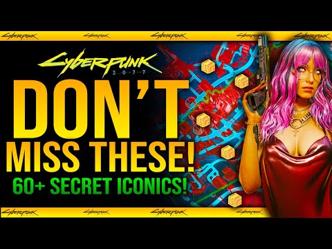 Cyberpunk 2077 - 60+ SECRET Iconic Weapons & Cyberware You DONT WANNA MISS