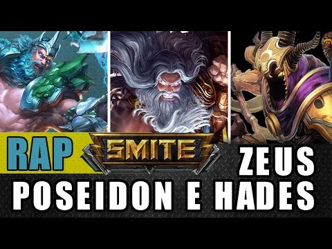 Rap dos Gods - Zeus, Poseidon e Hades - Méqui Huê [Smite]