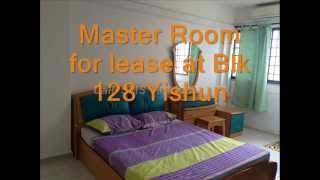 preview picture of video 'Master Room for lease at Blk 128 Yishun'
