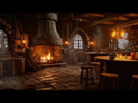 Night at The Witcher's Tavern Medieval Fireside Music, Ambience, and a Taste of Medieval Times