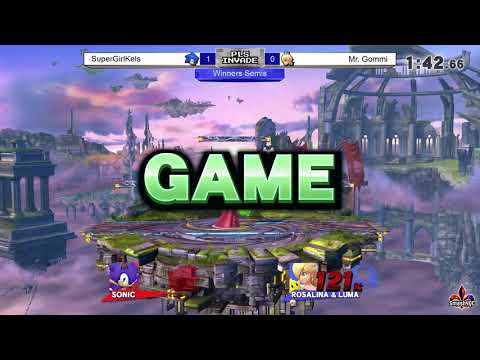 Pls Invade - SuperGirlKels [Sonic] vs. Mr.Gommi [Rosalina & Luma] Winners Semis