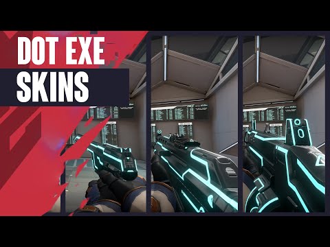 Dot Exe Skins Showcase [4K] - Valorant Battlepass Skins
