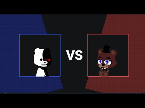 Monokuma vs Freddy Fazbear - Video Game Rap Battle glmv preview
