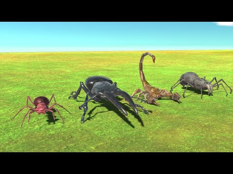 All new units vs every unit |Animal Revolt Battle Simulator