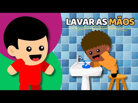 LAVAR AS MÃOS - Animadinhos (Música Infantil Educativa)