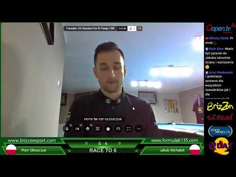 HANDICAP STANDARD Goodbelts & Continental - Formuła B135 -  Piotr Oleszczuk vs Jakub Michałek FINAŁ