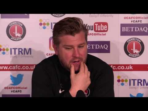 PRE MATCH | Robinson looking for Addicks to be ruthless