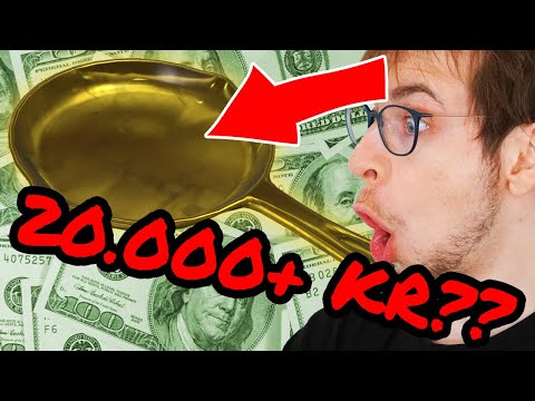 Sådan fik jeg min 20000kr GOLDEN FRYING PAN!