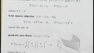Lecture 3 | Convex Optimization I (Stanford)