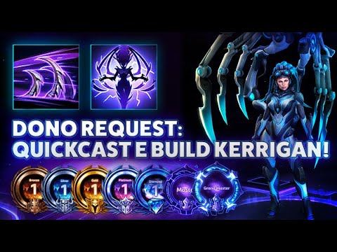 Kerrigan Maelstrom - DONO REQUEST: QUICKCAST E BUILD KERRIGAN! - Bronze to Grandmaster S1 2022