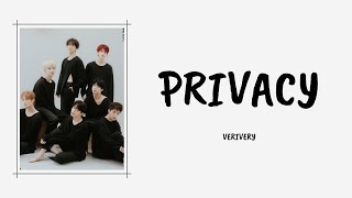 [Color Coded Lyrics] VERIVERY (베리베리) – 사생활 (Privacy) [Han/Rom/Eng]