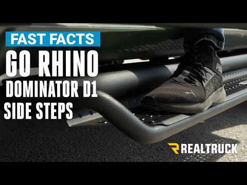 Go Rhino Dominator D1 Side Steps on a 2022 Toyota Tundra Fast Facts