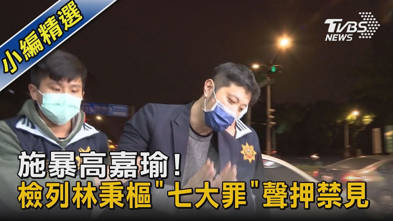 施暴高嘉瑜! 檢列林秉樞「七大罪」聲押禁見