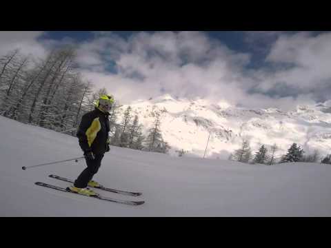 Ski Tignes 2016 - GoPro Hero 4 Silver - Full footage - Day 2