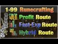 ULTIMATE 1-99 Runecrafting Guide! | Oldschool ...