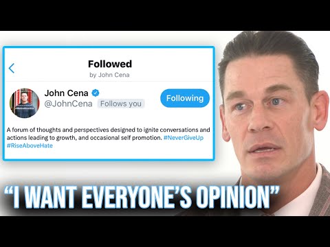 Why Does John Cena Follow Me On Twitter?