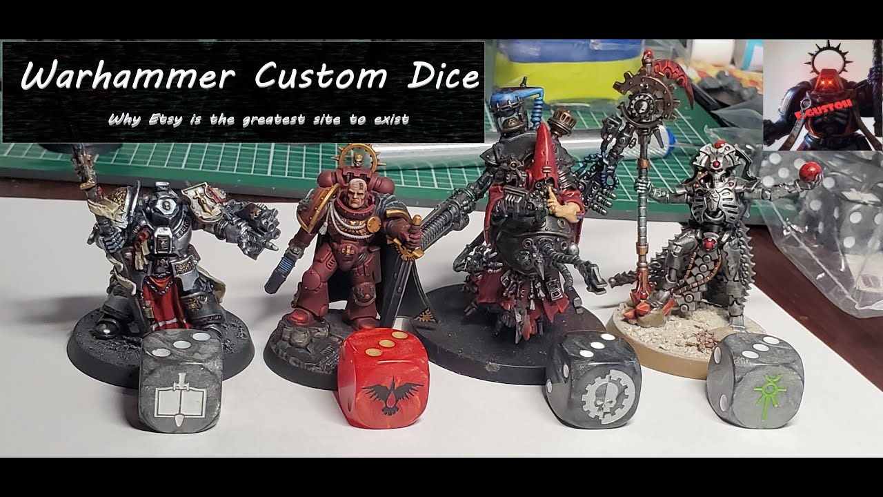 Warhammer Custom Dice- Why Etsy is the greatest site ever