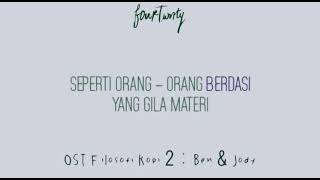 Download lagu [Lirik] Fourtwnty - Zona Nyaman OST. Filosofi Kopi 2: Ben & Jody mp3