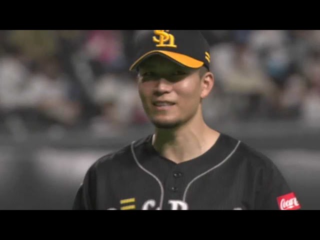 【8回裏】今季初の2桁奪三振!! ホークス・千賀滉大 8回1失点の好投を披露!! 2022年5月13日 北海道日本ハムファイターズ 対 福岡ソフトバンクホークス