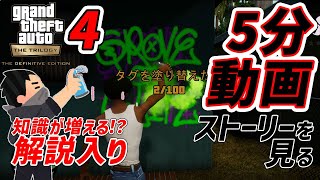 GTAトリロジー5分実況4サンアンドレアス決定版Imaスプレーマン(Tagging up Turf)PS4Pro