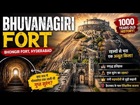 Bhuvanagiri Fort History & Mystery | Bhongir Fort Hyderabad | 1000 Years Old Fort Facts