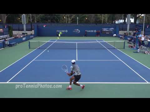 Auger-Aliassime  v Popyrin, 2016 US open boys R2, 4K