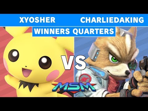 Smash Ultimate Tournament - MSM 173 xYosher Vs. Charliedaking - Winners Quarters