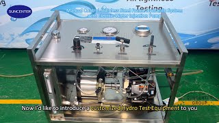 Suncenter Liquid Booster System with an Electric Water Injection Pump