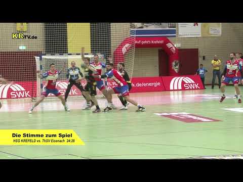 KR-TV.de 0465 DIE STIMME ZUM SPIEL - HSG Krefeld vs. ThSV Eisenach
