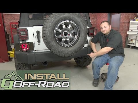 Jeep Wrangler JK MagnaFlow Cat-Back Exhaust MF 2-1/2" Black With Dual 4" Tips 2012-2018 Installation