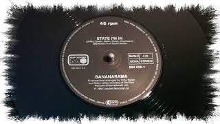 Bananarama: State I'm In \\ 1984 \\ 12″ Vinyl \\ Metronome