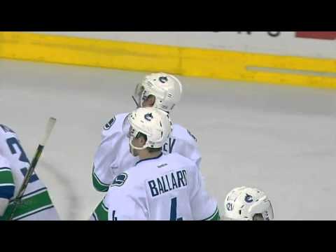 Christopher Tanev First NHL Goal & OT Winner | 02.04.2013
