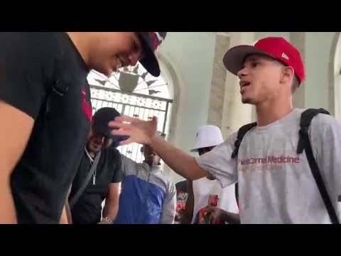 SAINOS vs RXPER ONE | BATALLA DE FREESTYLE EN EL MONUMENTO DE SANTIAGO