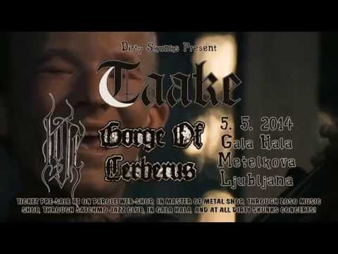 Taake, Ivje, Gorge Of Cerberus - 5. 5. 2014 @ Gala Hala, Metelkova, Ljubljana (Promo #1)