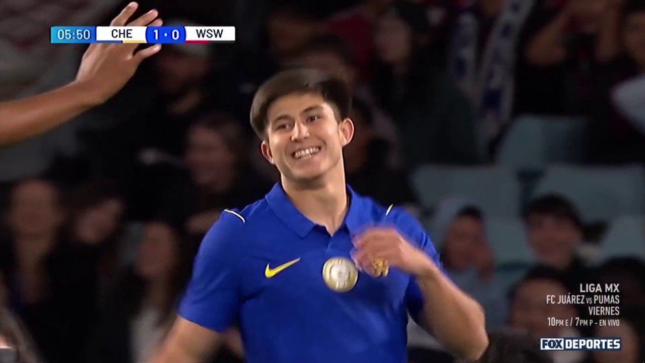 😎 GOLAZO Dastan Satpaev | Chelsea 1-0 Western Sydney Wanderers | Amistoso de Clubes